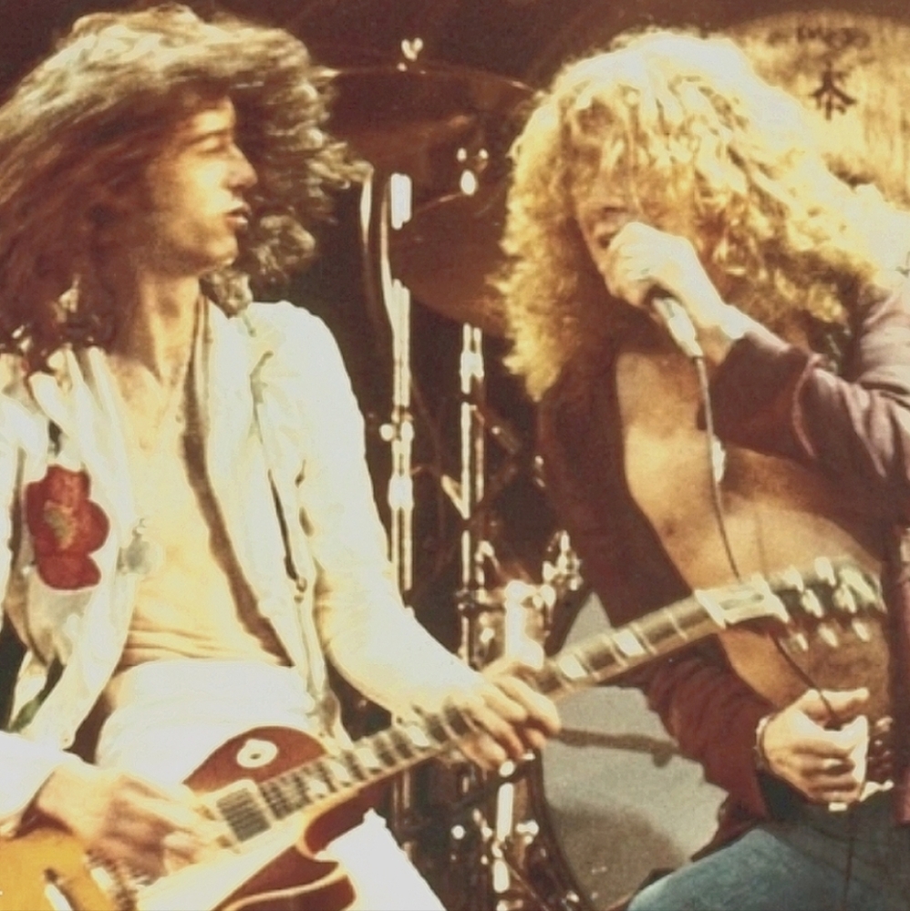 Led Zeppelin USA 1977 Swan Song White Shirt - Picture 2 of 3